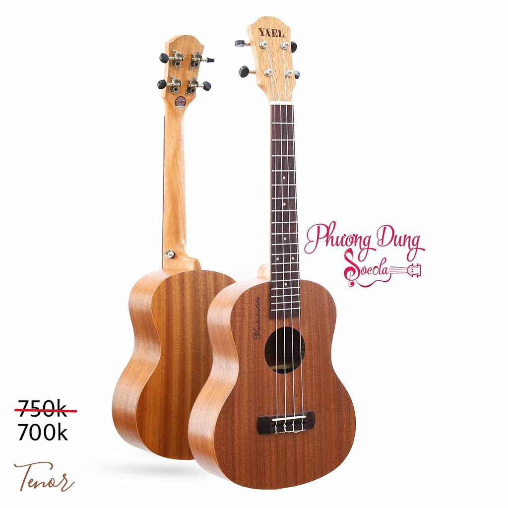 Đàn Ukulele Gỗ chính hãng Yael Size Tenor - Basic