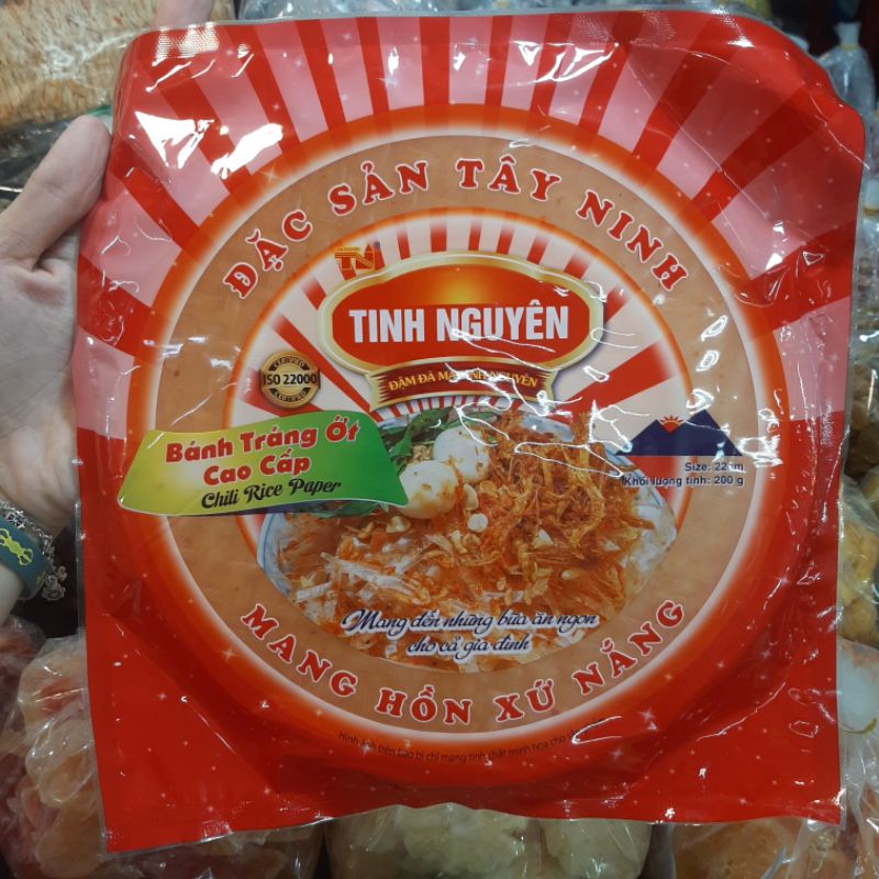 BÁNH TRÁNG ỚT CAO CẤP TÂY NINH
