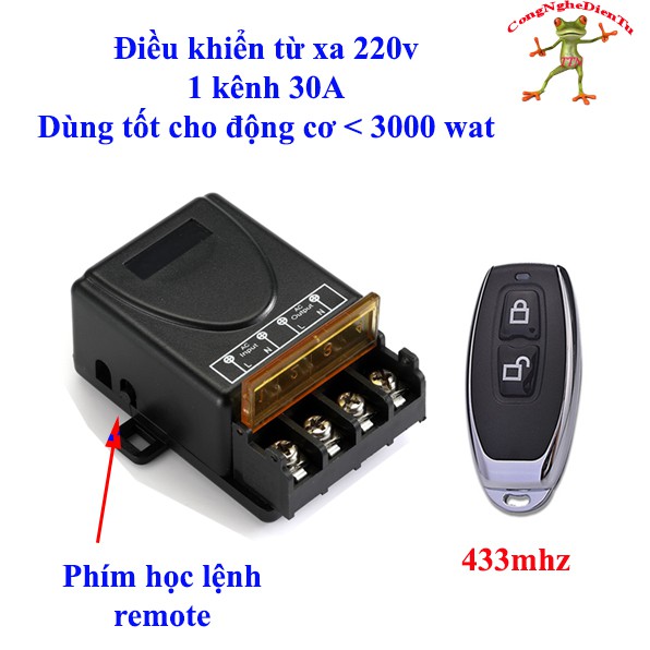 Điều khiển từ xa 220v  3000w