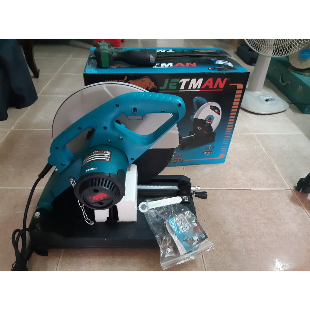 máy cắt sắt JETMAN ,đường kính đá cắt 350 mm