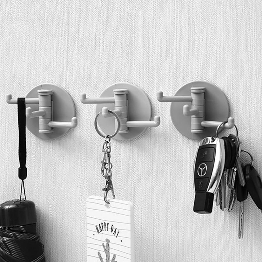 ELLSWORTH Giá Đỡ Chìa Khóa Gắn Tường Tự Dính Không Cần Đục Lỗ Cho Nhà Tắm
