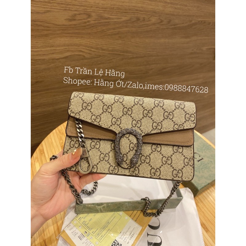 Túi Chữ CII Sz mini 18cm kèm hộp