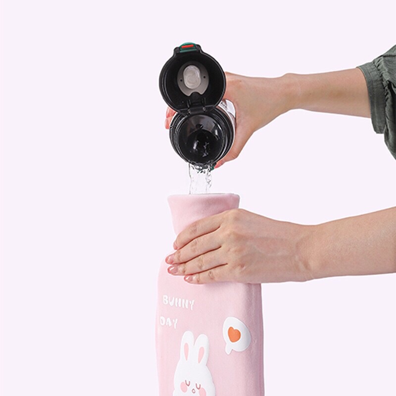 Túi Chườm Thỏ Bunny 1000ml, Túi Chườm Nóng, Túi chườm giảm đau bụng kinh Zanmoo