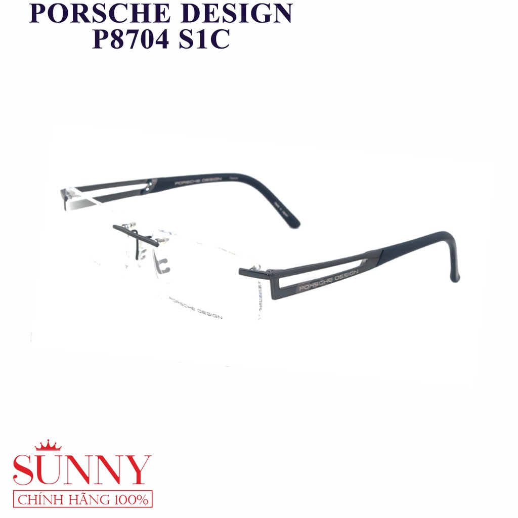 Gọng kính Porsche Design P8704 S1C chính hãng, bảo hành toàn quốc