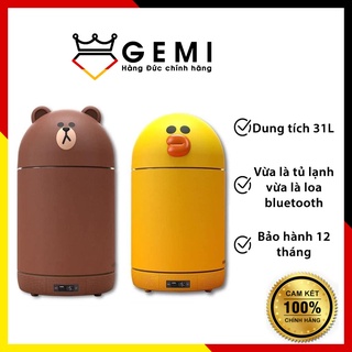 Tủ lạnh mini ccomo x line friends