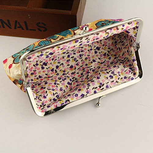 Ví cotton Thêu Hoa Xinh Xắn Dành Cho Nữ
