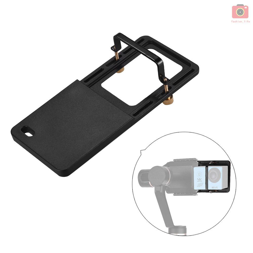 Tấm gắn máy ảnh thể thao cầm tay cho GoPro Hero 6/5/4/3+/YI 4K SJCAM/ DJI OSMO Mobile 2 Zhiyun Smooth 4 FeiyuG SP2 | BigBuy360 - bigbuy360.vn