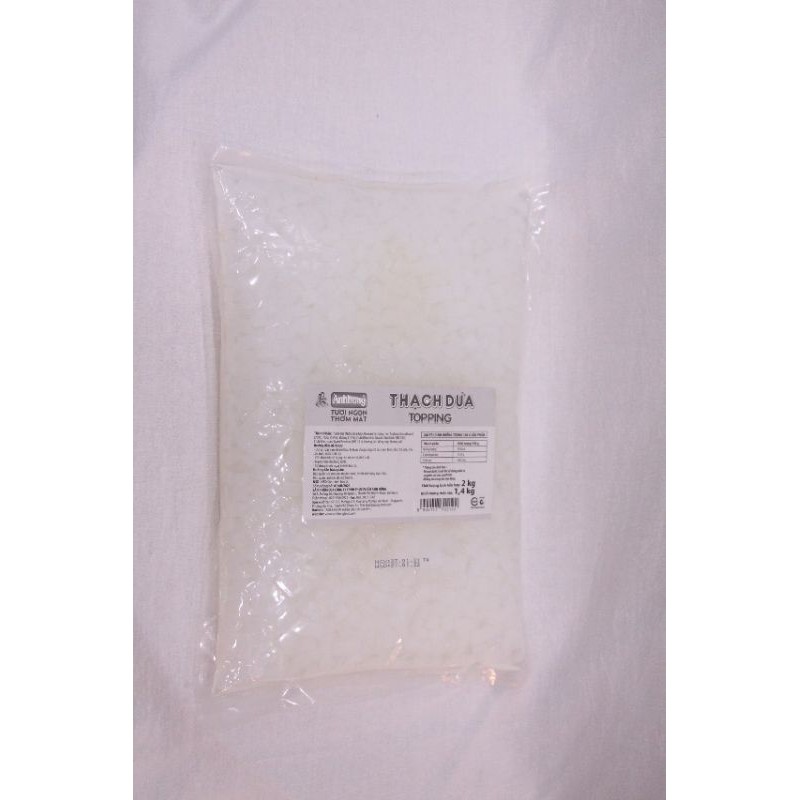 Thạch dừa giòn gói 2kg