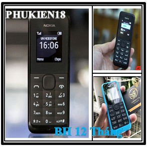 Điện thoại Nokia Nghe gọi  1280, 1202, 101, 105, 106, 107, 108 Zin chính hãng Like New [ BH 12T]