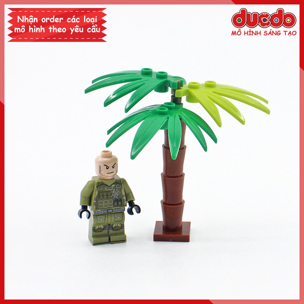 Cây cao bóng cả trang trí - Đồ chơi Lắp ghép Xếp hình Mini Minifigures Mô hình Lính Army