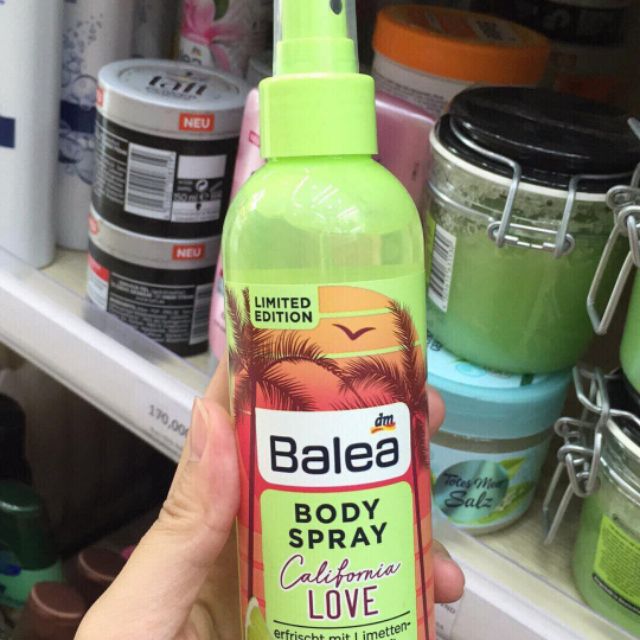 XỊT BODY SPRAY BALEA- ĐỨC