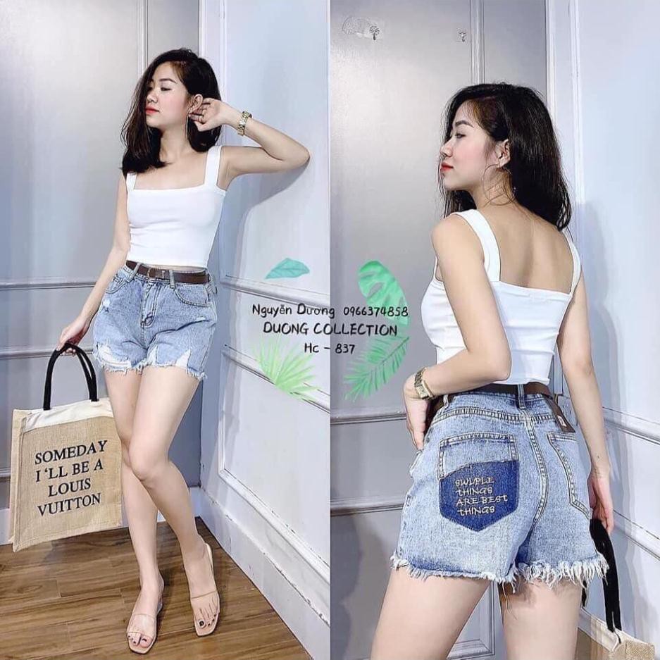 Áo 2 dây bản to cao cấp có mút ngực chất bozip hàn quốc sịn dáng croptop - áo dây có đệm ngực dày dặn co dãn thoáng mát