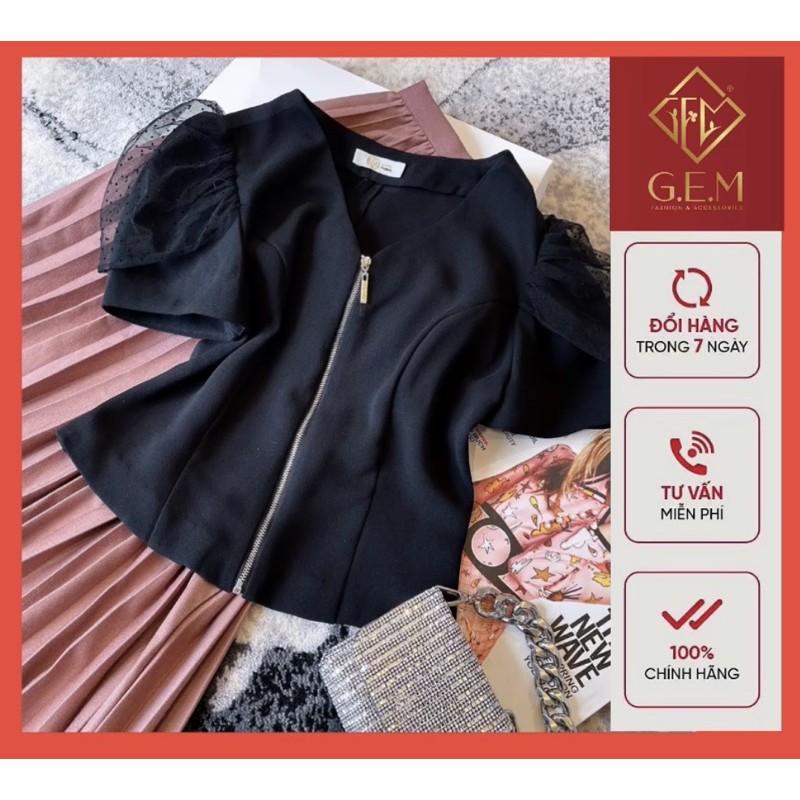 [BÁN BUÔN&amp;LẺ] Áo tay bồng G72 pha ren loại đẹp G72 tôn vòng 1 dễ phối đồ hợp thời trang công sở hoặc đi chơi