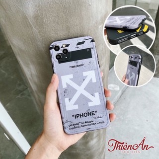 Ốp lưng iPhone - OFF WHITE - 7plus/8plus/X/Xs/XsMax/11/11ProMax