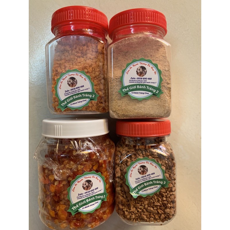 [Mã 77FMCGSALE1 giảm 10% đơn 250K] Combo 3 hủ muối Tây Ninh dùng thử - 3 loại - hủ 100gr