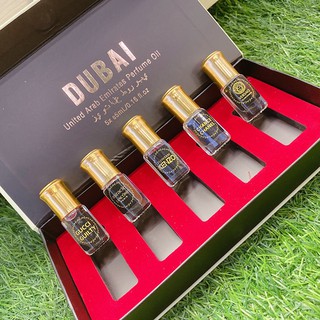 Set 5 Chai Tinh Dầu Nước Hoa Dubai Siêu Thơm