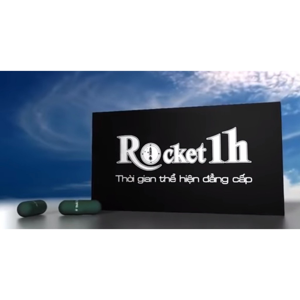 Viên Uống Tăng Cường Sinh Lý Nam Giới Rocket 1H 6 Viên