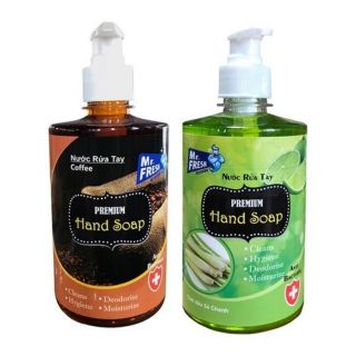 Nước rửa tay Diệt khuẩn Premium Hand Soap 500ml [ Giấy chứng nhận của bộ y tế]