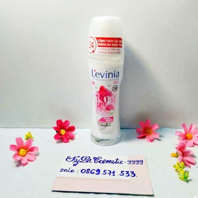 Lăn khử mùi Levinia L'evinia hồng đục 65ml