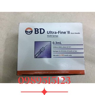 Kim tiêm tiểu đường bd ultra-fine ii 0.3ml