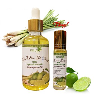 Tinh dầu sả chanh Mai Lan 50ml (Tặng Tinh dầu sả chanh chai bi lăn)