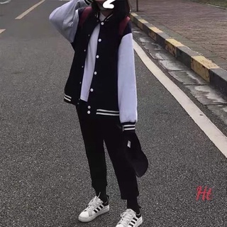Áo bomber gió phối tay trơn H2