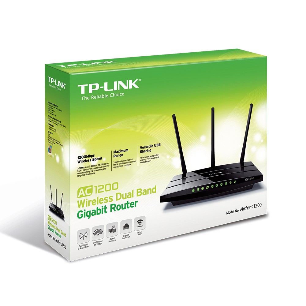 Bộ phát Wifi Tp-Link Archer C1200 | BigBuy360 - bigbuy360.vn