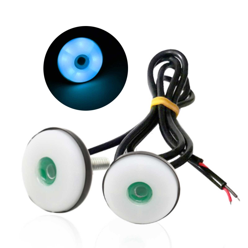 Đèn LED Mắt Đại Bàng Gắn Biển Số Xe Mô Tô