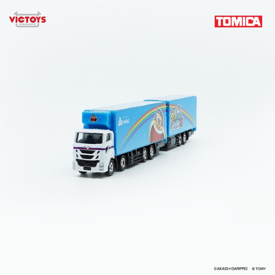 Xe mô hình Long Tomica No.123 Garigari Boy's Ice Bar Full Trailer 160960 Fullbox Chính Hãng Takara Tomy - Victoys