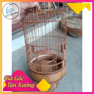 Lồng khuyên đục cao cấp  Full phụ kiện 20x35x25cm, lồng chim giá rẻ  NaHi shop