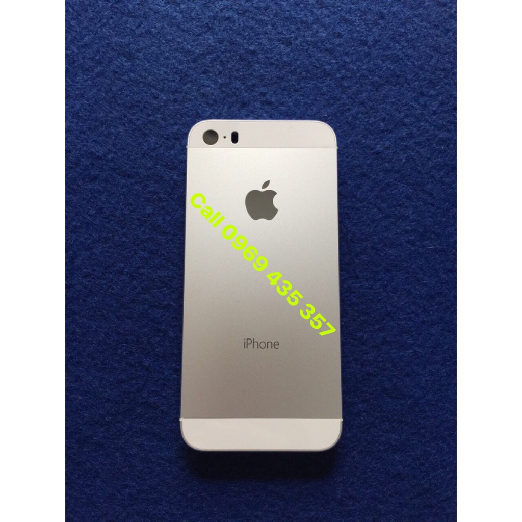 Vỏ iphone 5s zin màu trắng tặng kèm bộ nút