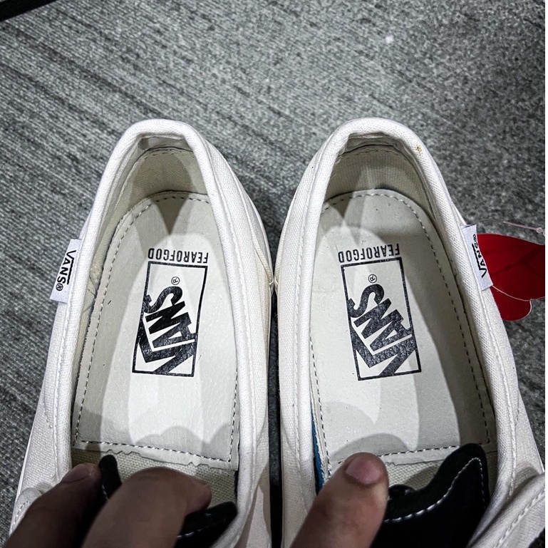 GIÀY VANS FEAR OF GOF FOG SLIPON LÓT DA LAI AU