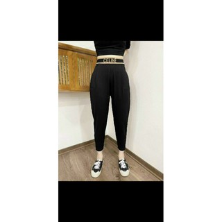 Quần baggy xếp ly