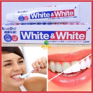 Kem đánh răng trắng răng Nhật Bản White & White - 150gr