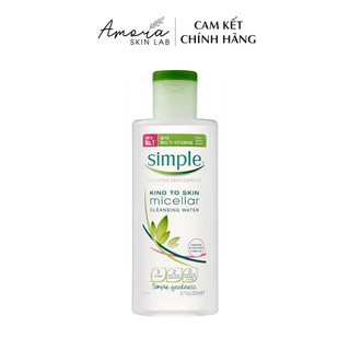 Nước Tẩy Trang Simple Micellar Cleansing Water - Amora Skinlab