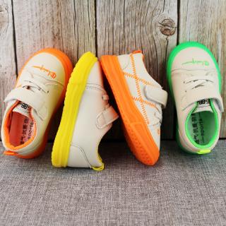 Giày da PU đế bằng cao cấp cho bé