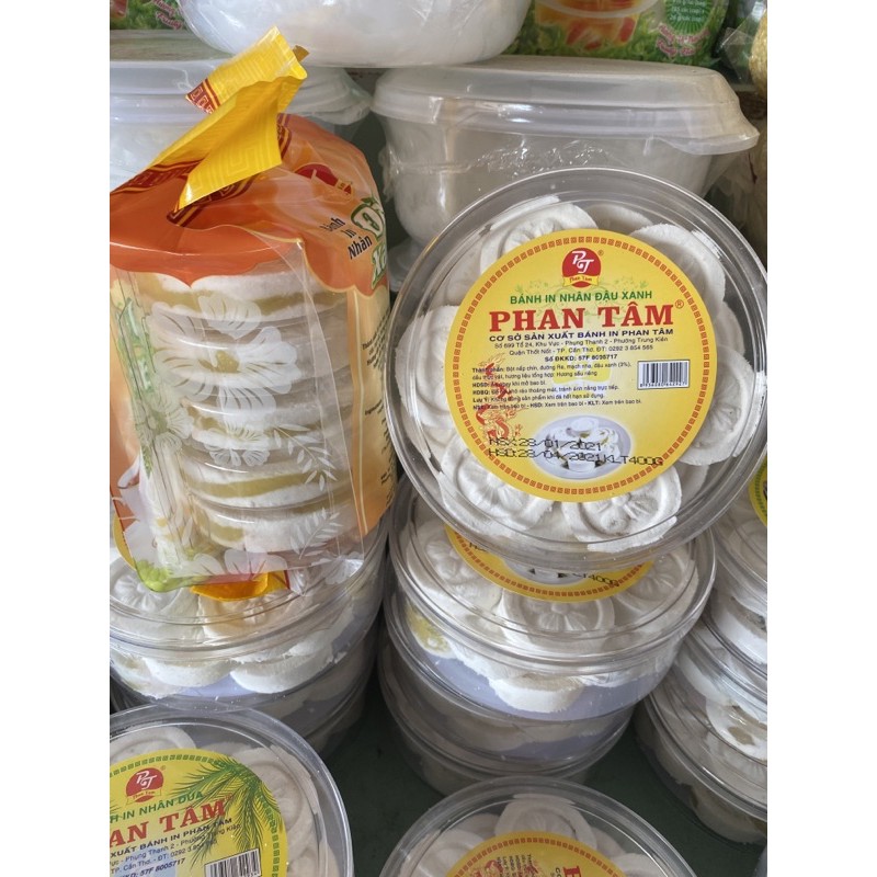 Bánh In Có Nhân  Phan Tâm 400G ( date mới liên tục)
