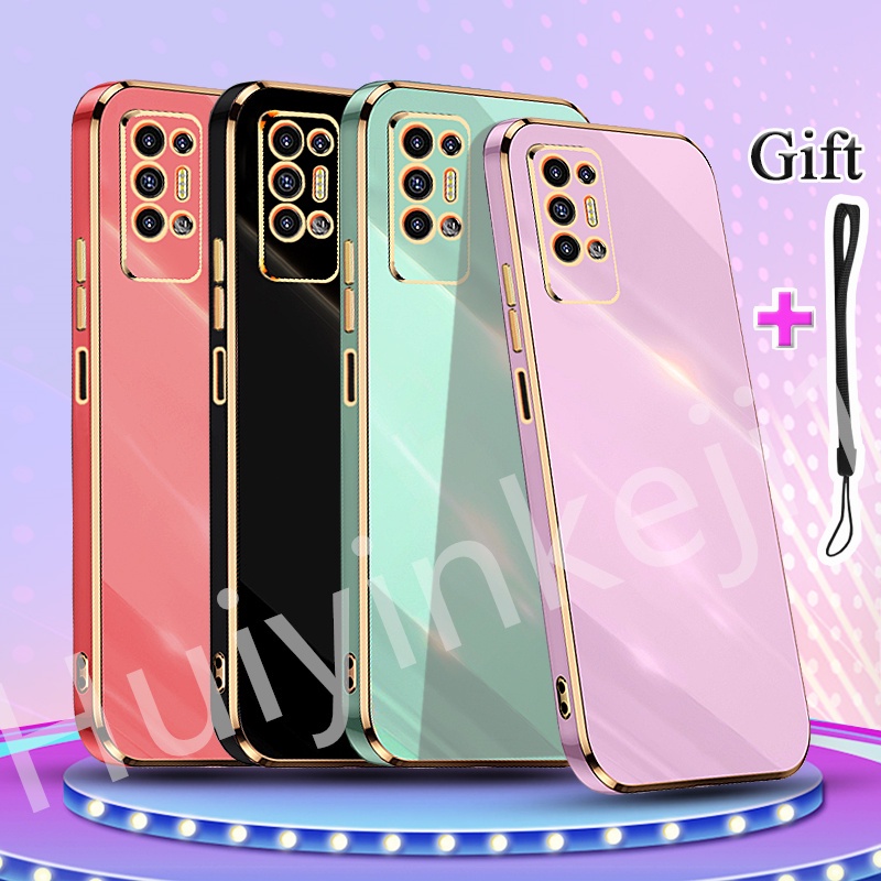 Ốp Điện Thoại TPU Mạ Điện Cho Tecno Spark 6 GO 7 pro KE5 8C GO 2022 Pop 5 Lte BD4 Pova 2 Pova neo Le6