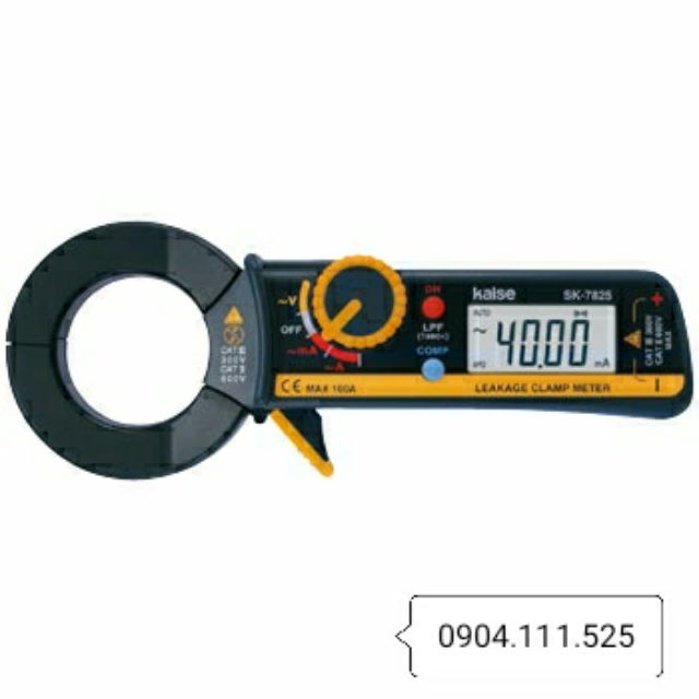 Ampe kìm đo dòng điện AC Kaise SK-7825