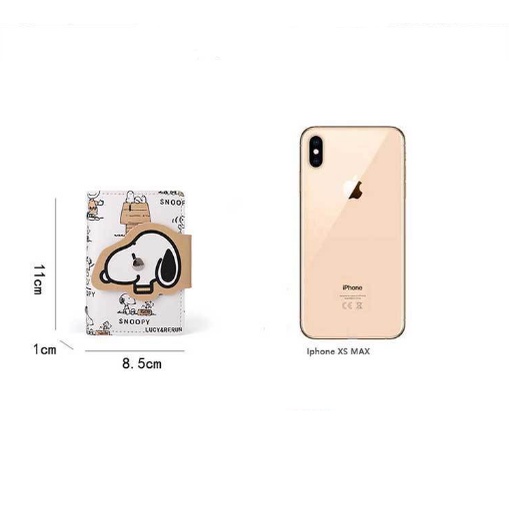 Túi Đựng Thẻ ID Họa Tiết Hoạt Hình Ba Chiều Chống Khử Từ