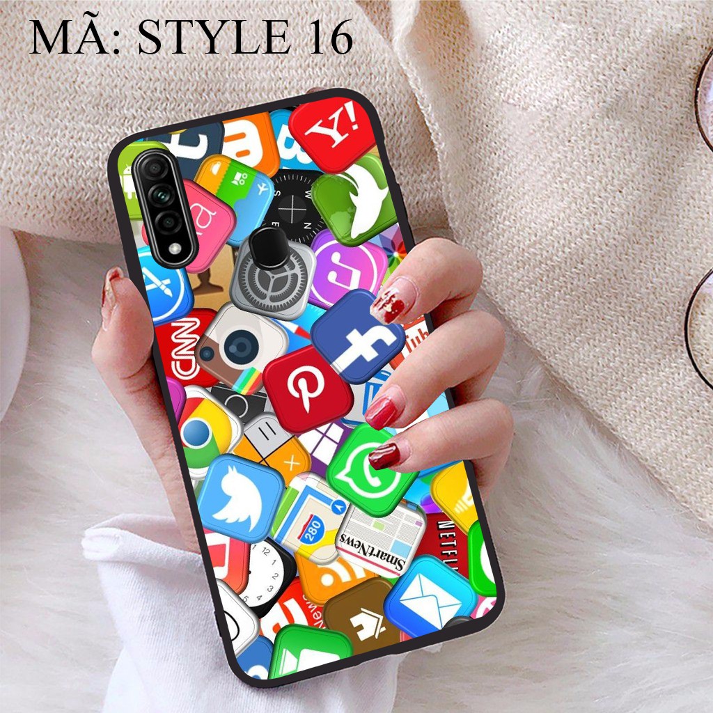 Ốp lưng Oppo A31 2020 viền dẻo TPU BST Phong Cách Trẻ Trung