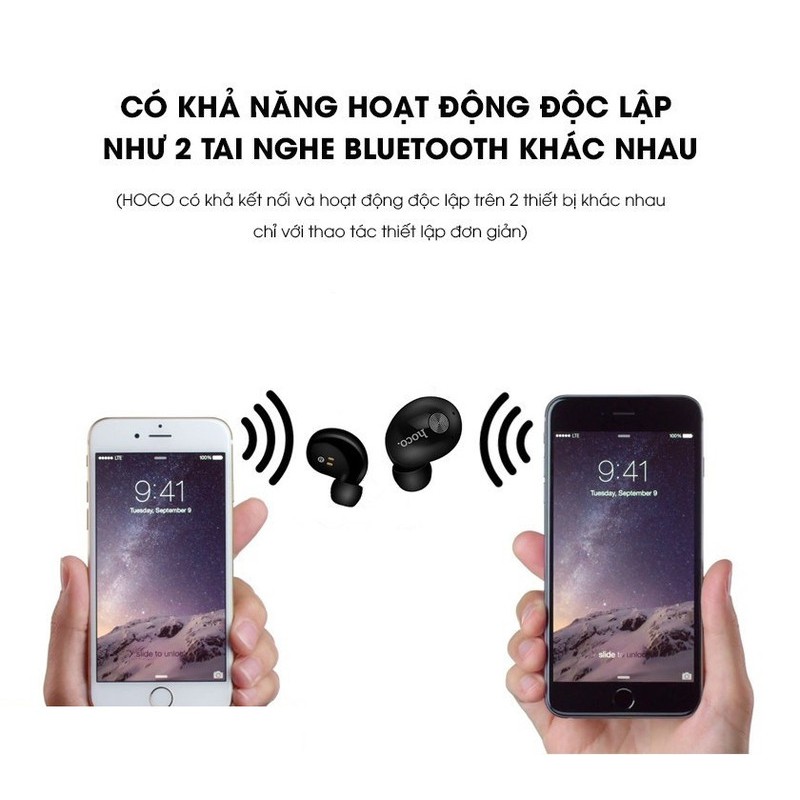 Tai nghe bluetooth 2 tai mini Sport Hoco ES10 - Phụ Kiện Chi Hà