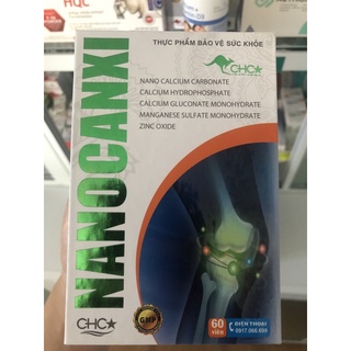 Nanocanxi bổ sung Calci cho cả gia đình