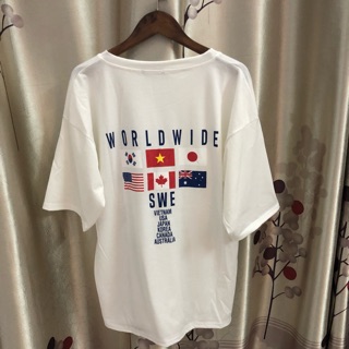 Áo Cờ WORLD WIDE Unisex