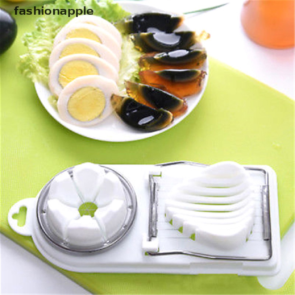 Dụng Cụ Cắt Trứng Luộc 2 Trong 1 Tiện Lợi