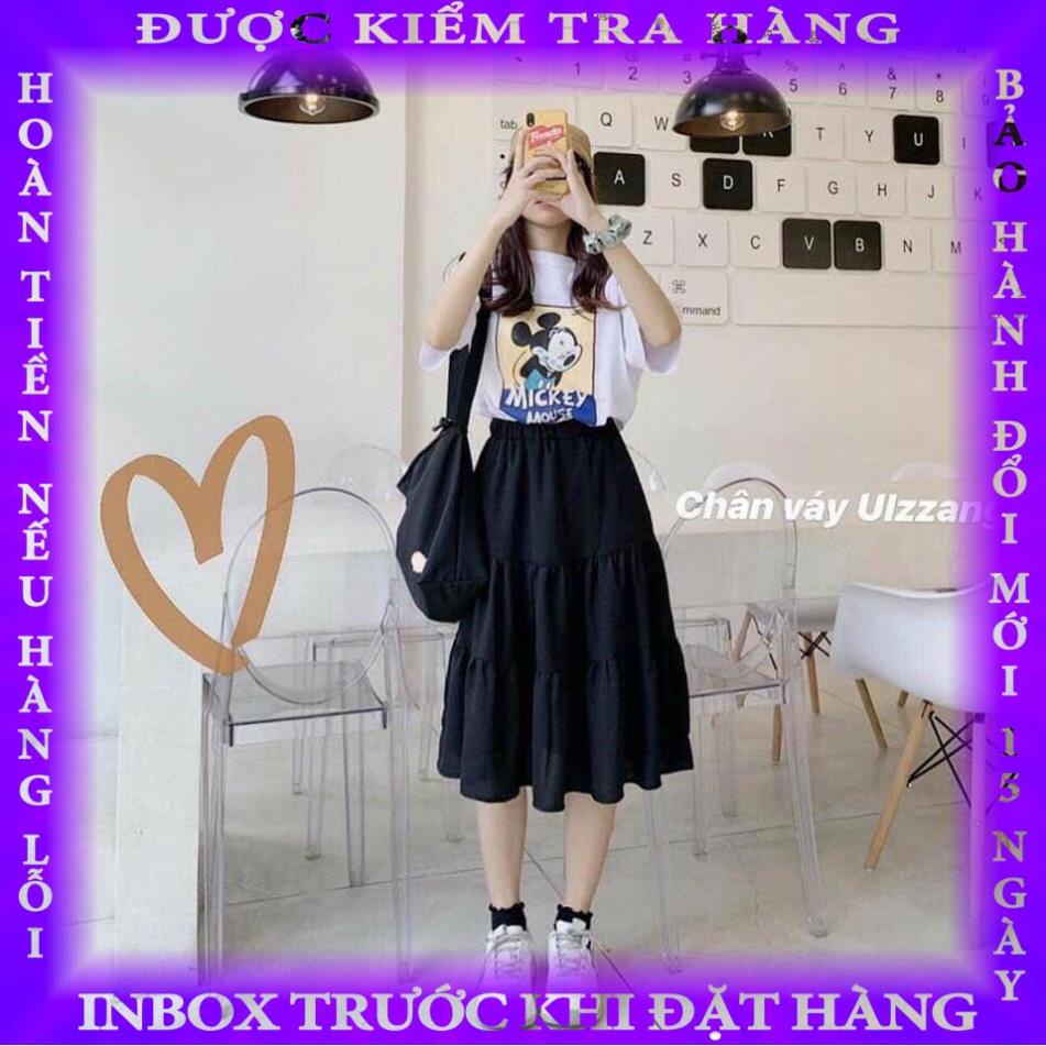 Chân Váy Dài Nữ voan tầng 2 lớp Vintage Zinti CV13 buivanh