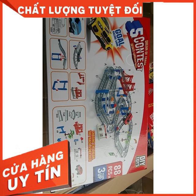 [Xả kho + free ship] Bộ đường ray ô tô 88 chi tiết