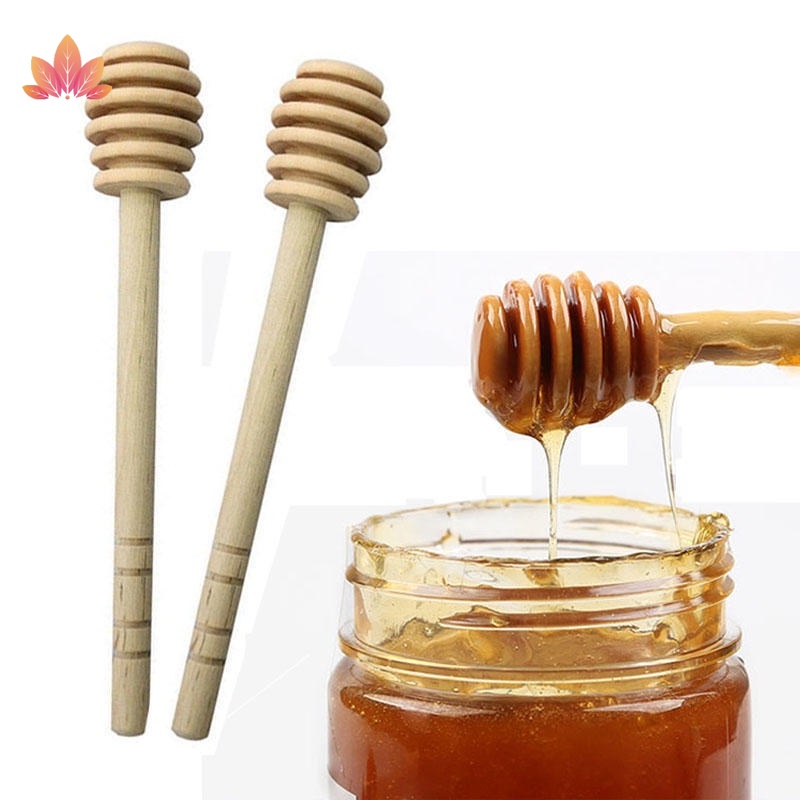 1 Muỗng Gỗ Múc Mật Ong/Mật Ong Có Tay Cầm Dài Tiện Dụng Cho Nhà Bếp HHTJP5