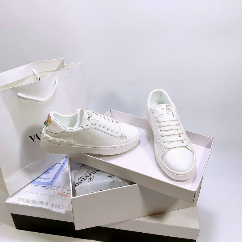 [Ảnh thật] .Giày thể thao VALENTINO trắng thời trang FULLBOX + TÚI + BILL