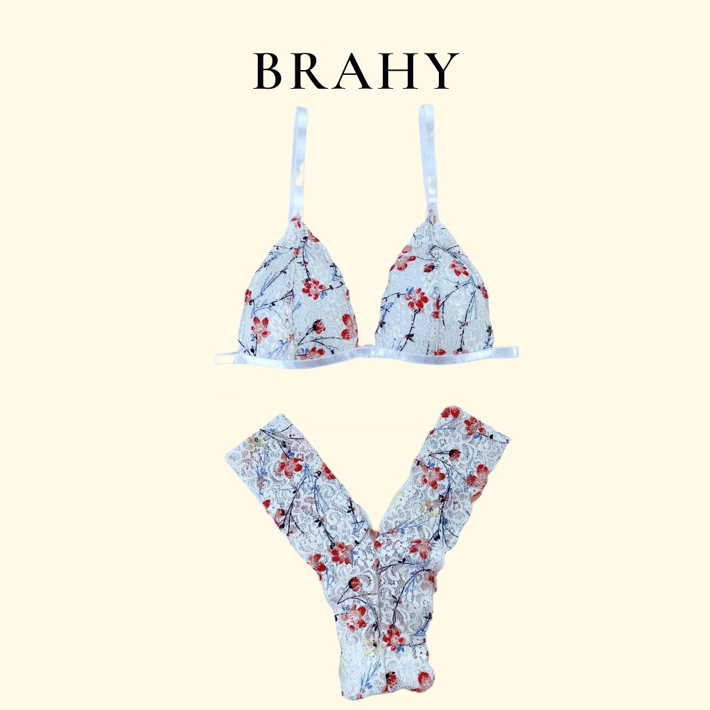 Đồ lót nữ sexy vải ren cao cấp hàng thiết kế có giới hạn  BRAHY 009